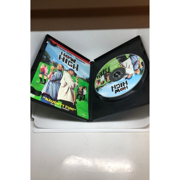 How High DVD Jesse Dylan Method Man (DIR) 2001 Good Condition and Tested Works - Picture 3 of 5